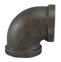 BLACK MALLEABLE IRON ELBOW 90 D 3/4